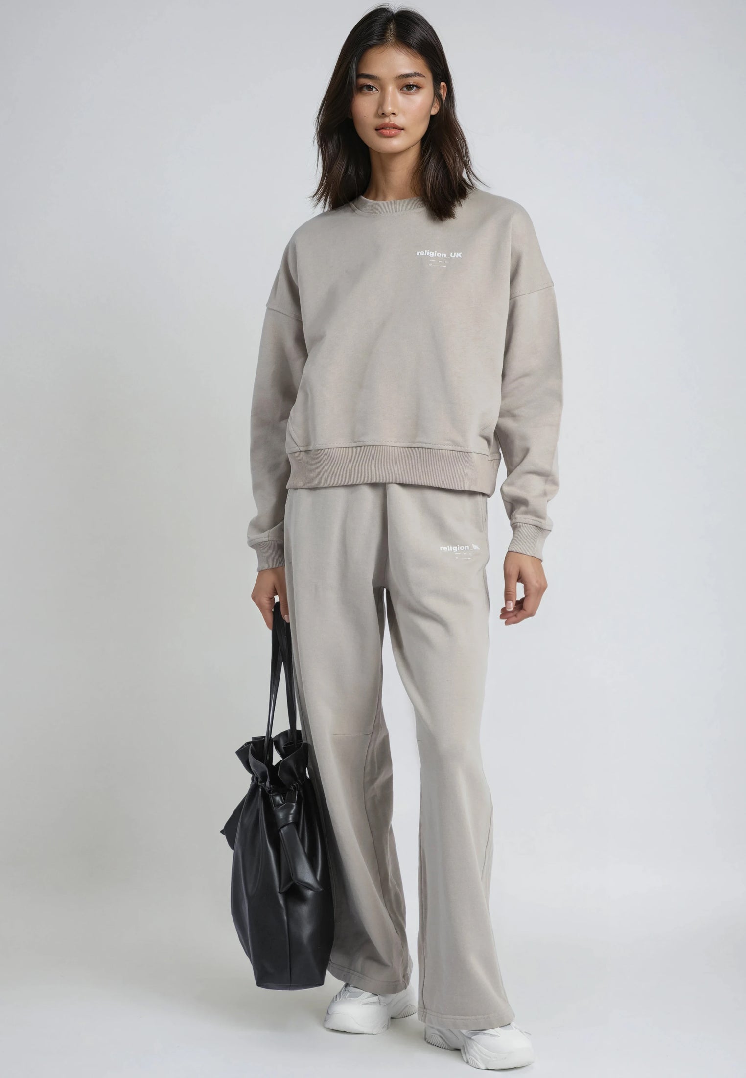 RELIGION UK BATWING SWEAT STONE