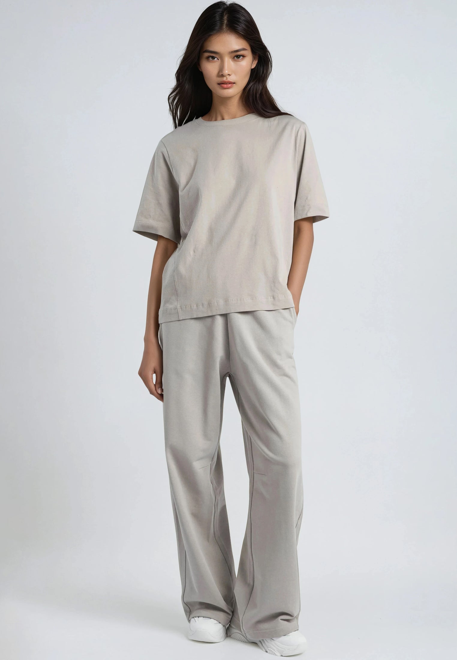 RELAXED T-SHIRT STONE