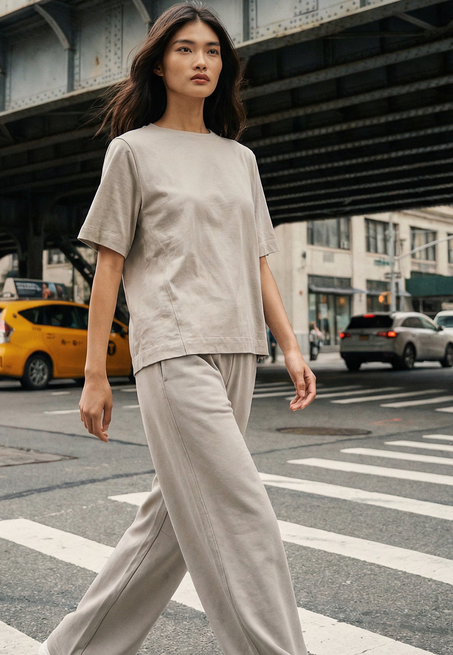 RELAXED T-SHIRT STONE