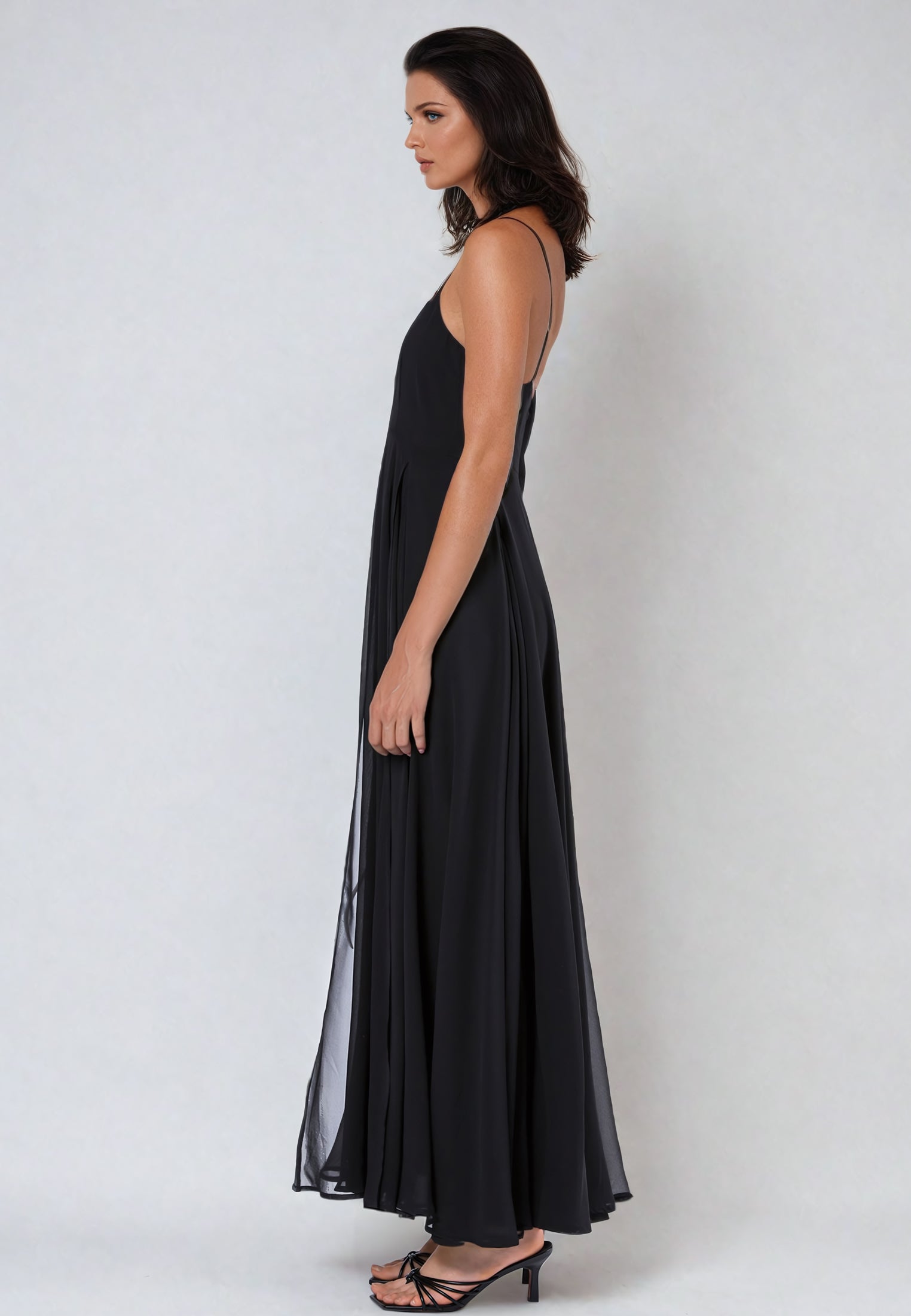 OLSEN MAXI DRESS BLACK