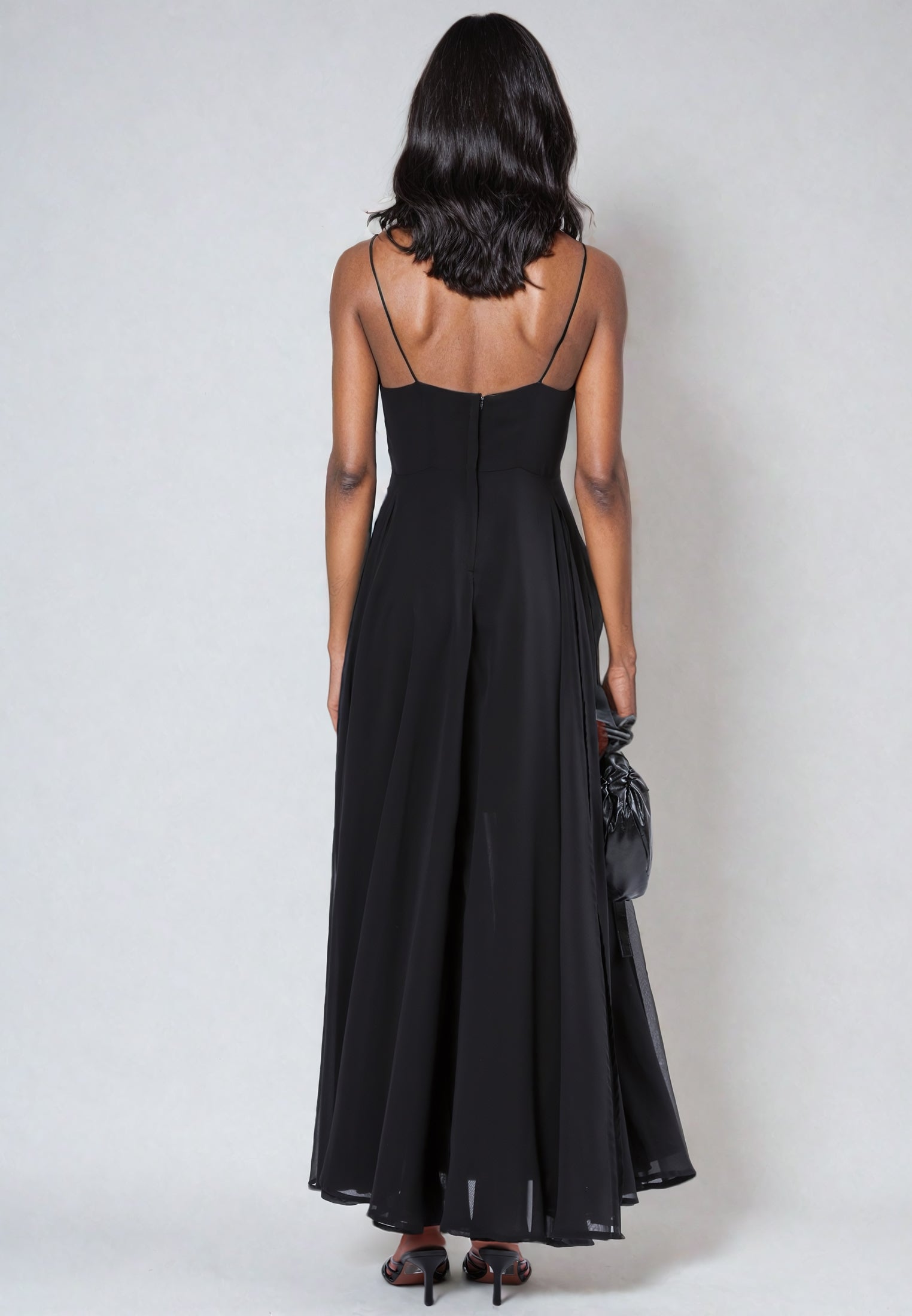 OLSEN MAXI DRESS BLACK