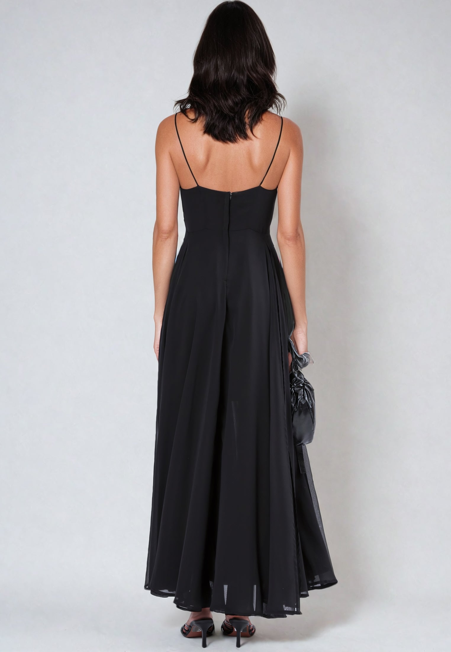 OLSEN MAXI DRESS BLACK