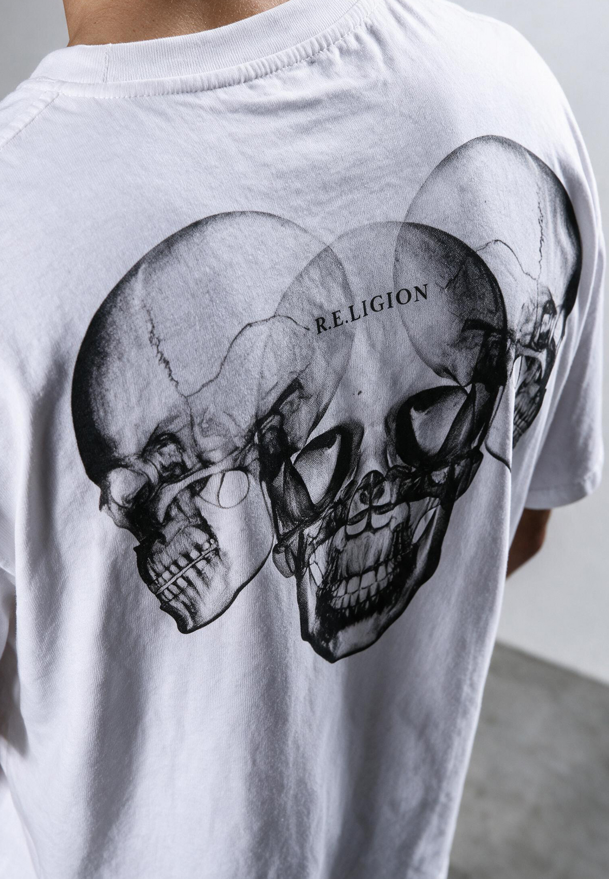 XRAY SKULL T-SHIRT WHITE
