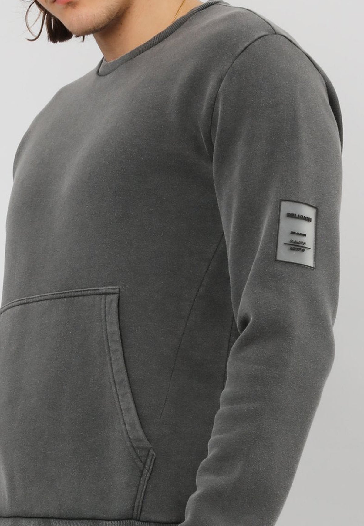 ACID TAG SWEAT WASHED CHARCOAL