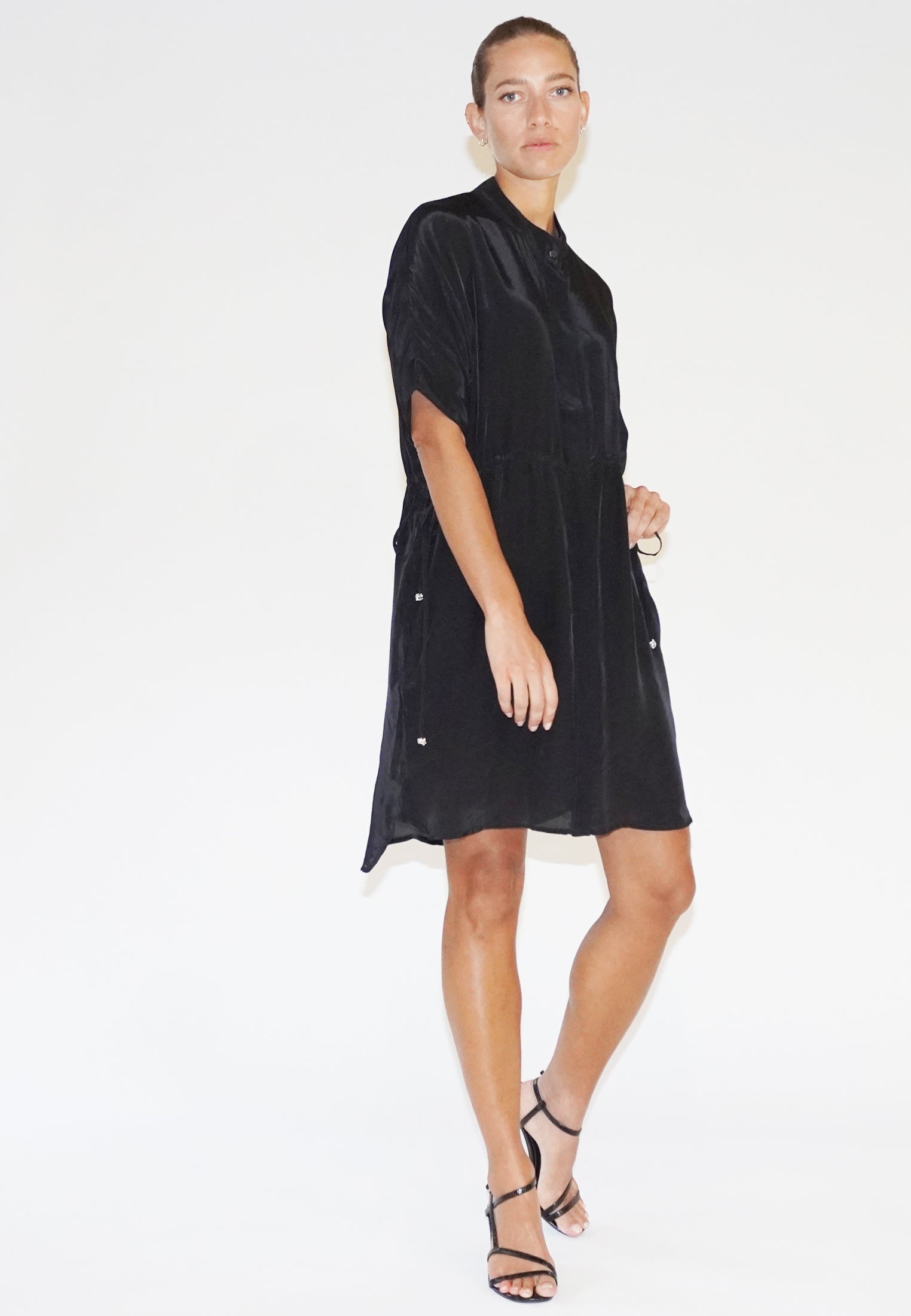 Black outlet tunic dress