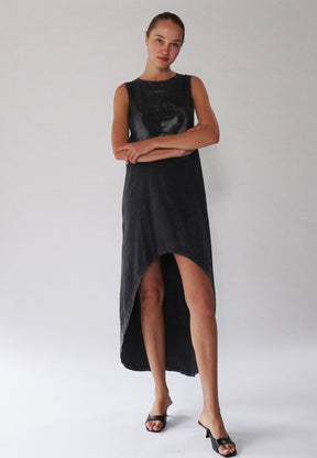 CAPTAIN DRESS VINTAGE BLACK