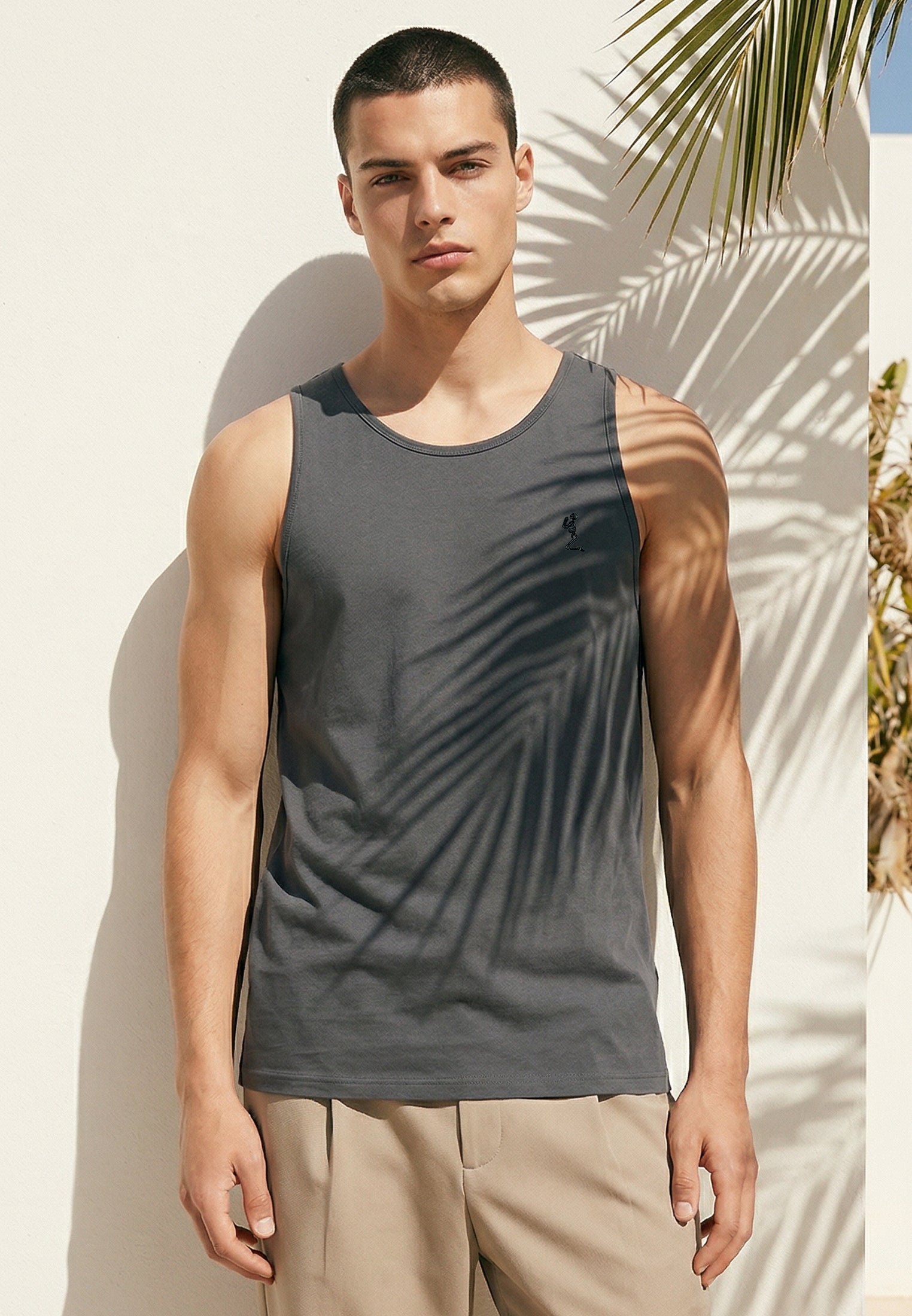 ALBION VEST DARK METAL