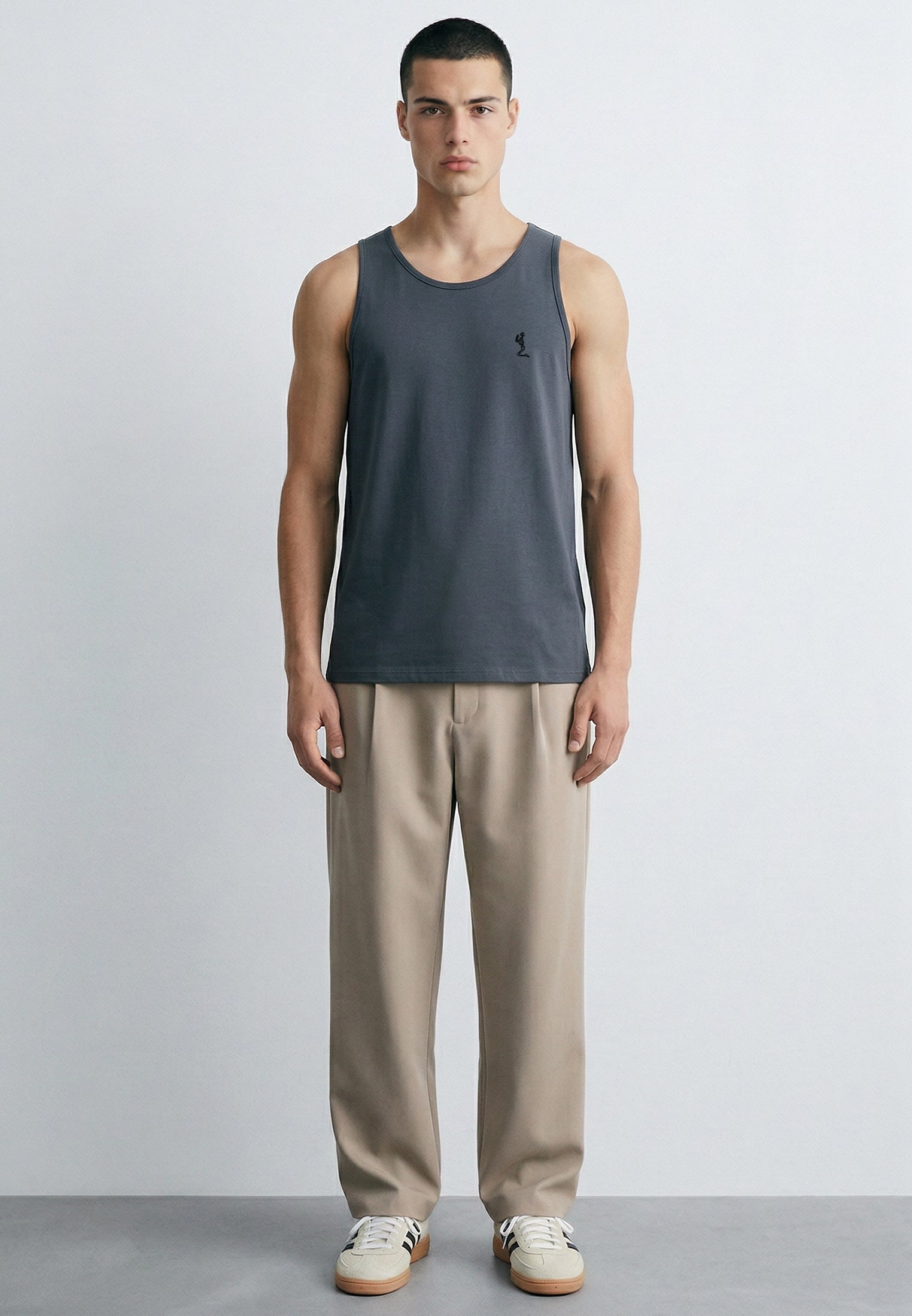 ALBION VEST DARK METAL