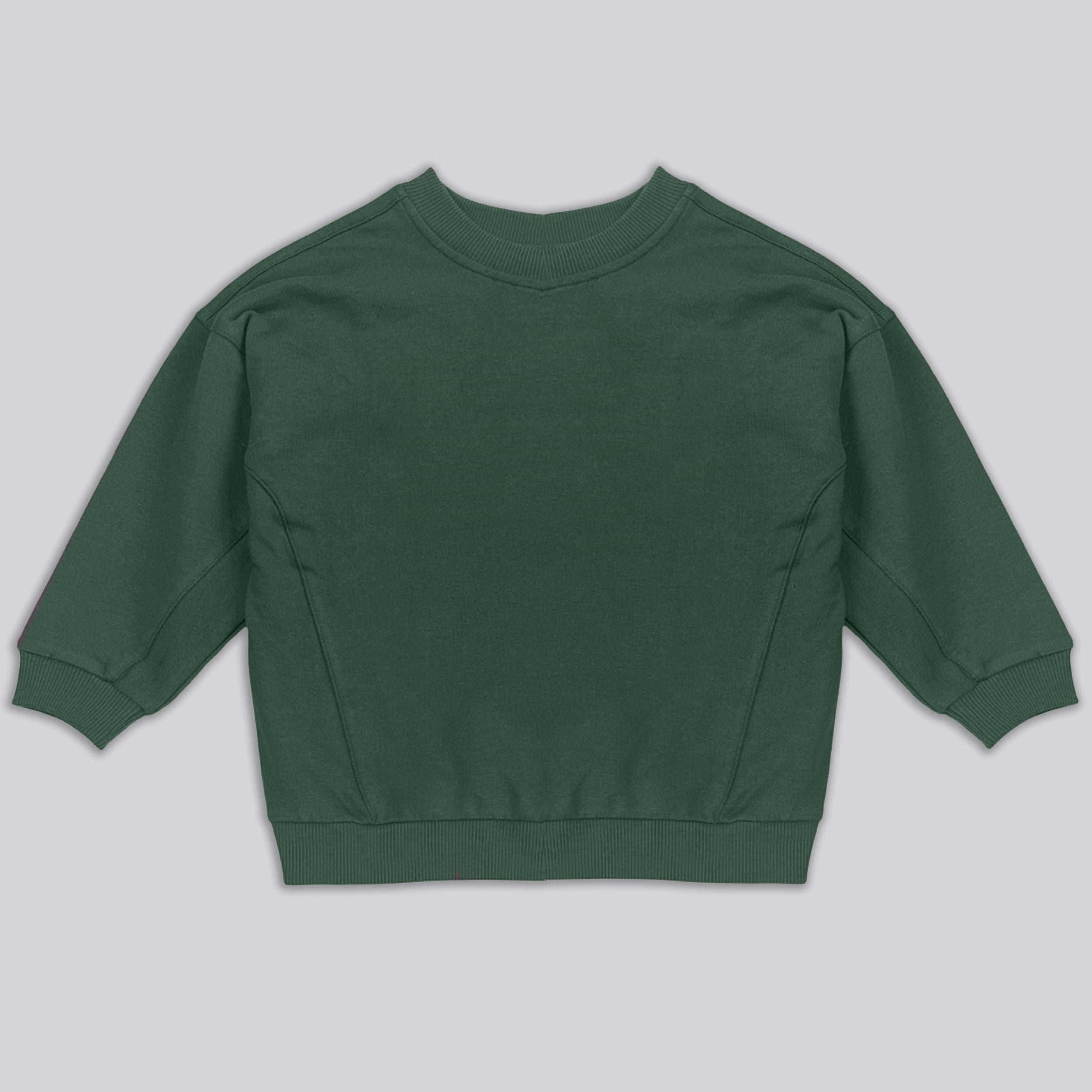 KIDS RELIGION OVERSIZED SWEATSHIRT GREEN