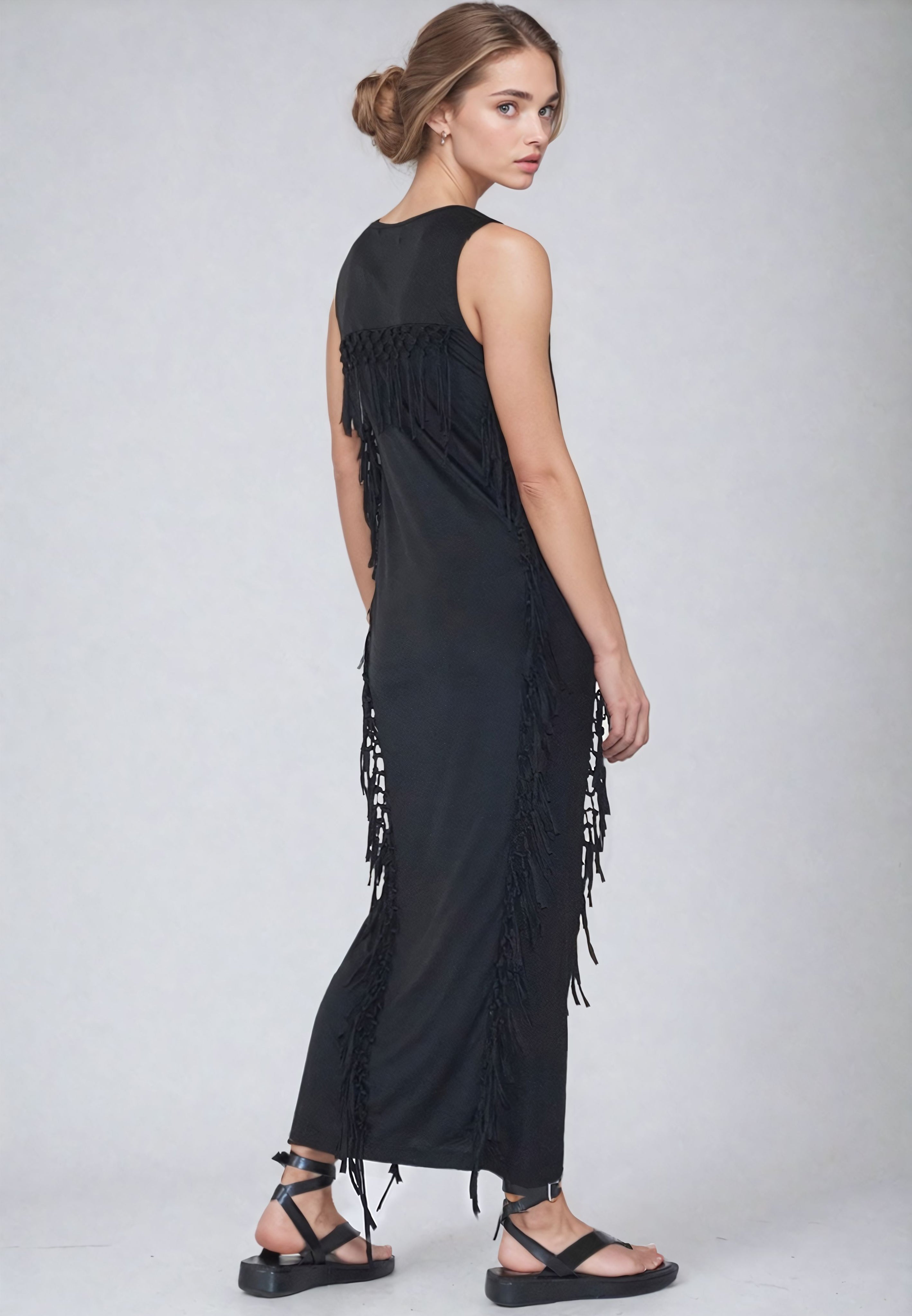 FLOURISH MAXI DRESS BLACK