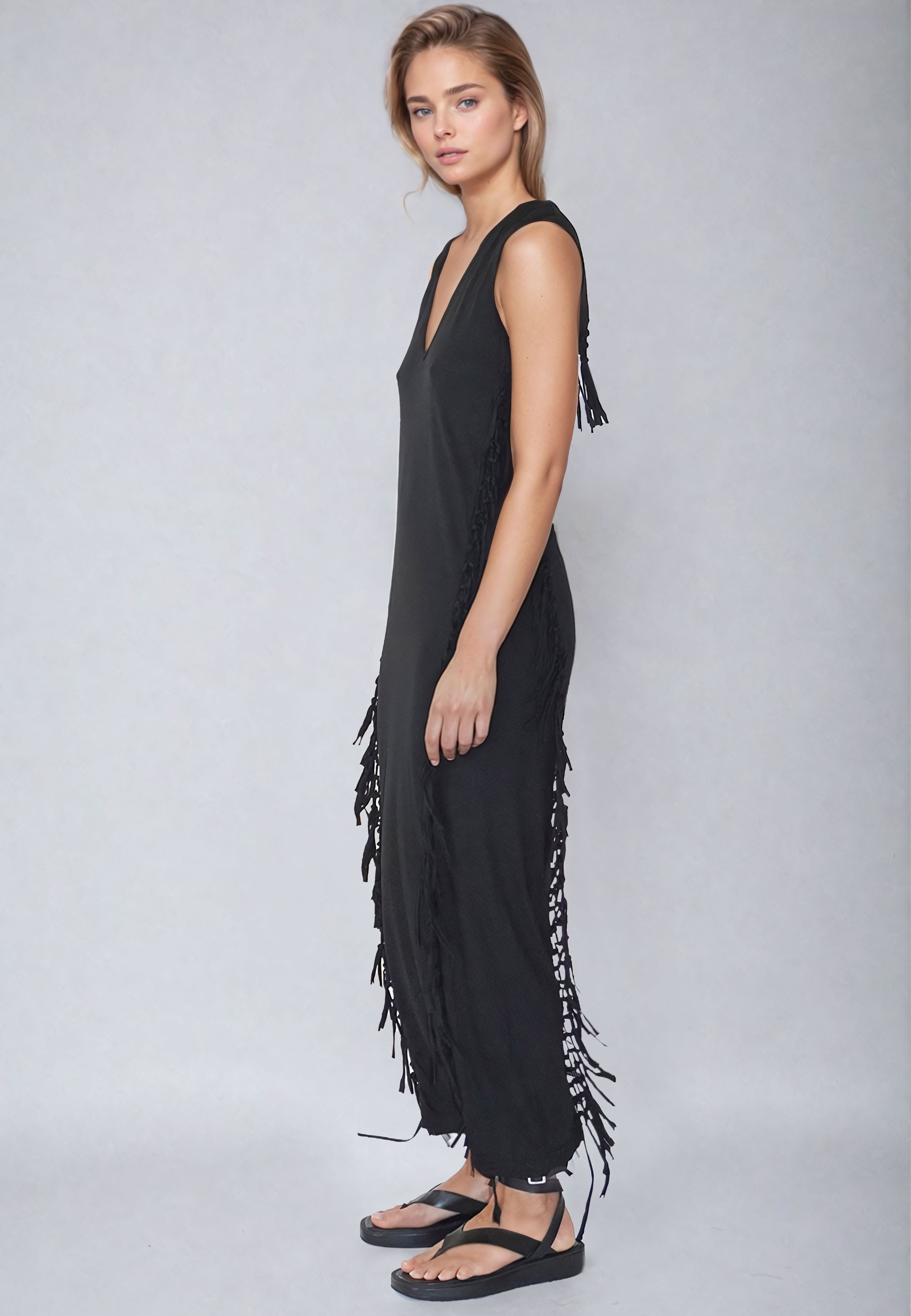 FLOURISH MAXI DRESS BLACK