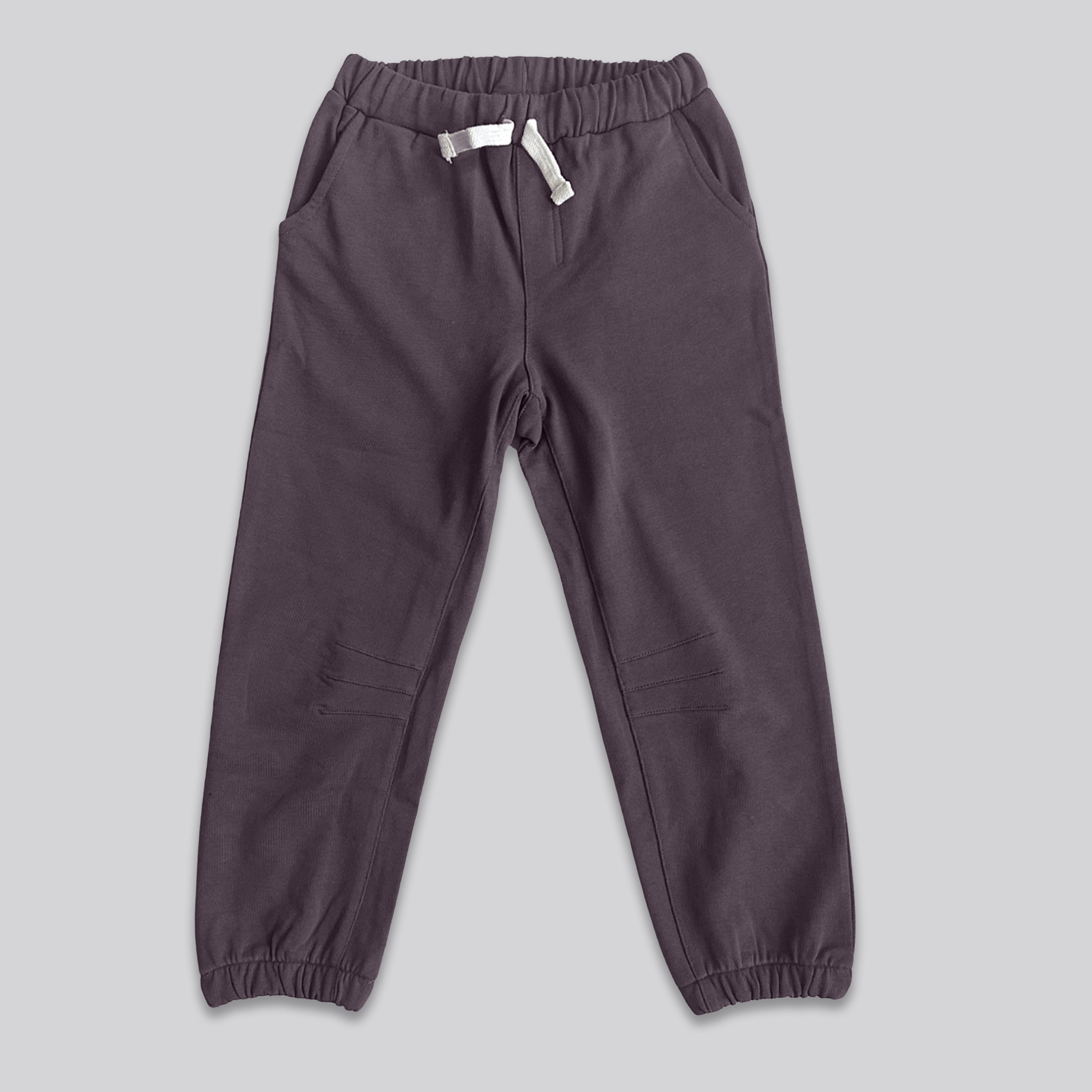 KIDS RELIGION SEAMED DARTED SWEATPANTS MAUVE