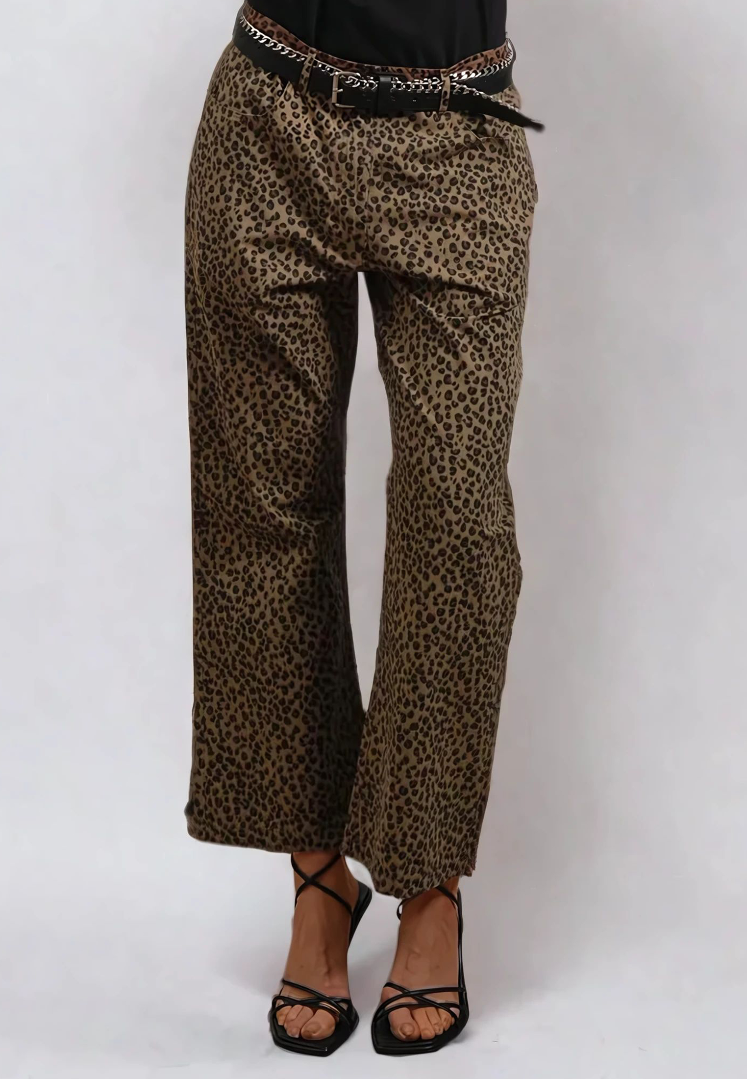 MAEVA TROUSERS LEOPARD