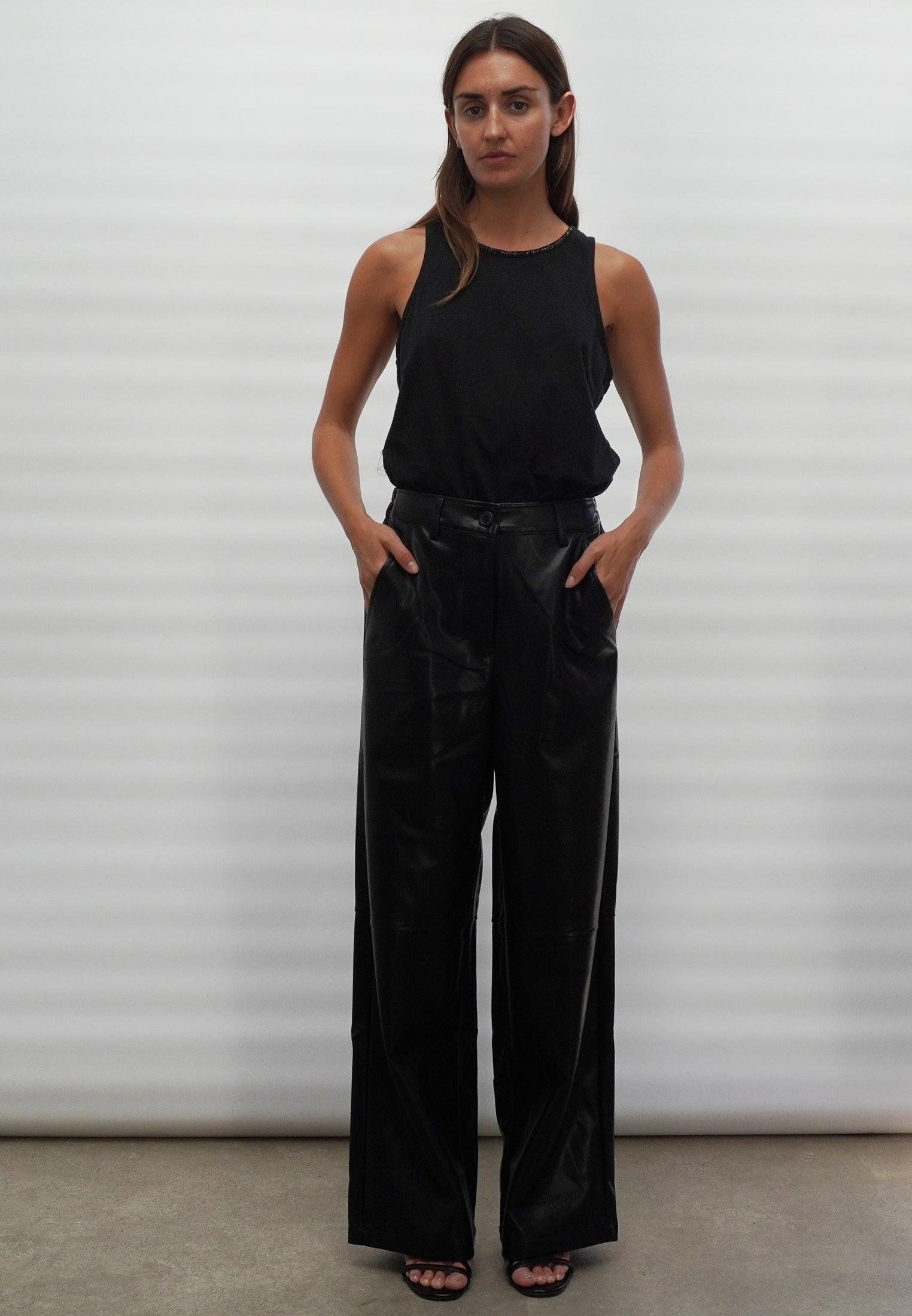 LUSTER TROUSERS BLACK
