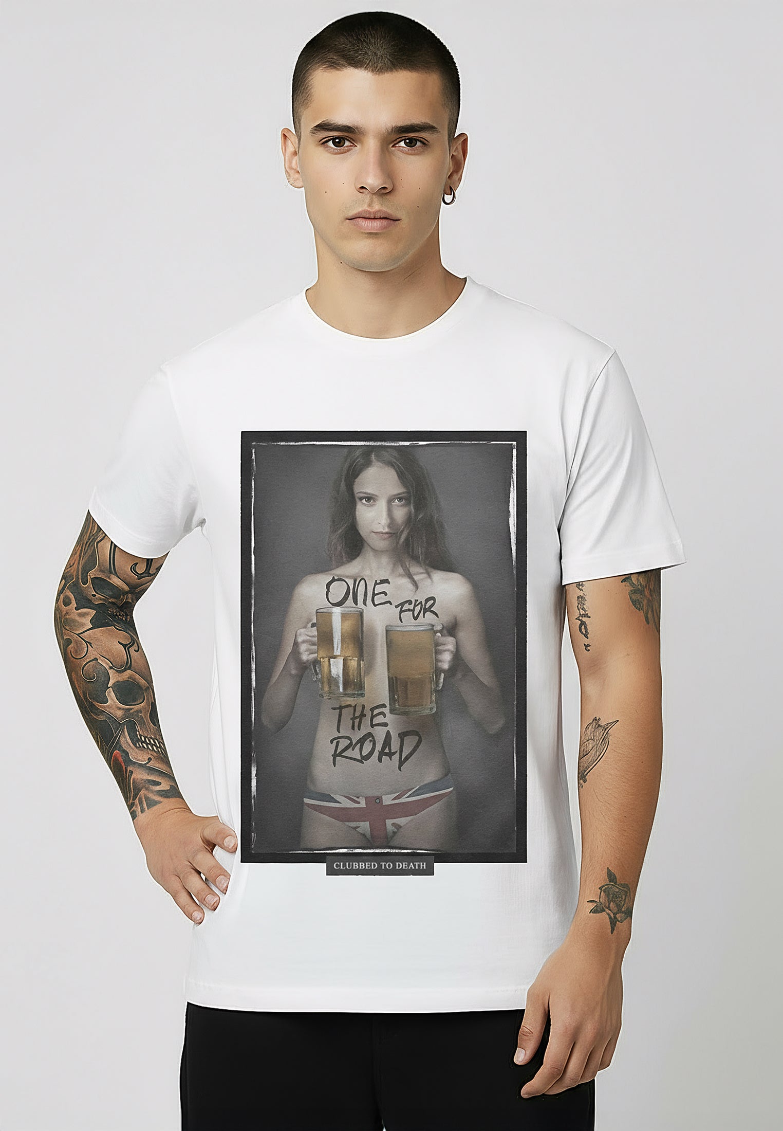 ONE FOR THE ROAD T-SHIRT WHITE