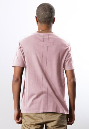 ORGANIC CORE T-SHIRT PALE PINK