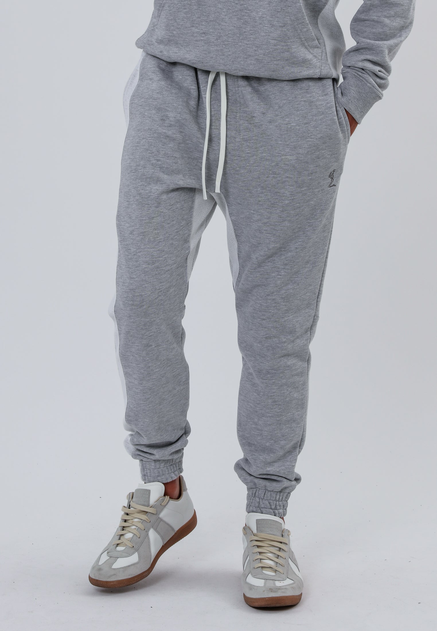 REVERSE PANTS GREY MARL