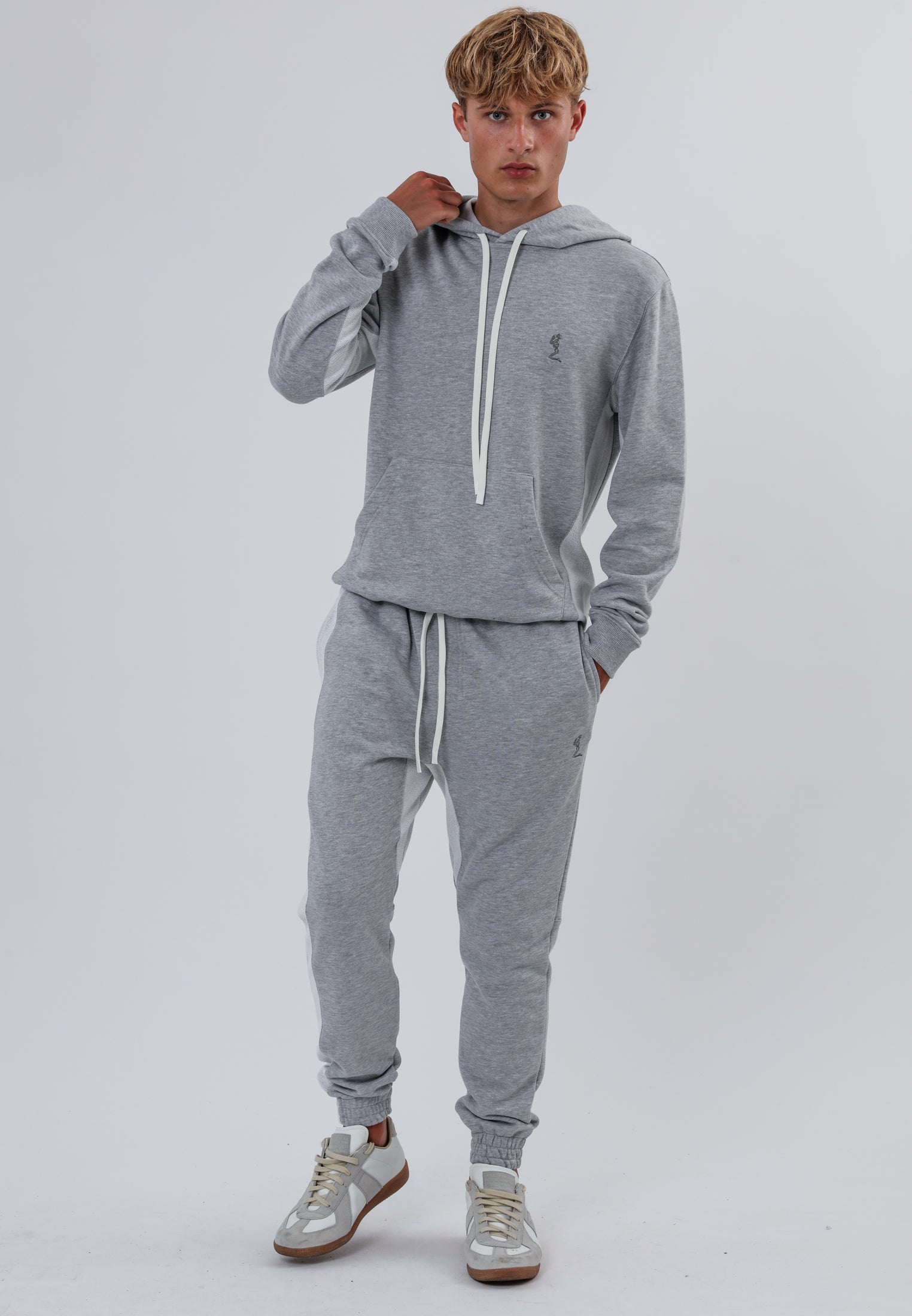 REVERSE PANTS GREY MARL