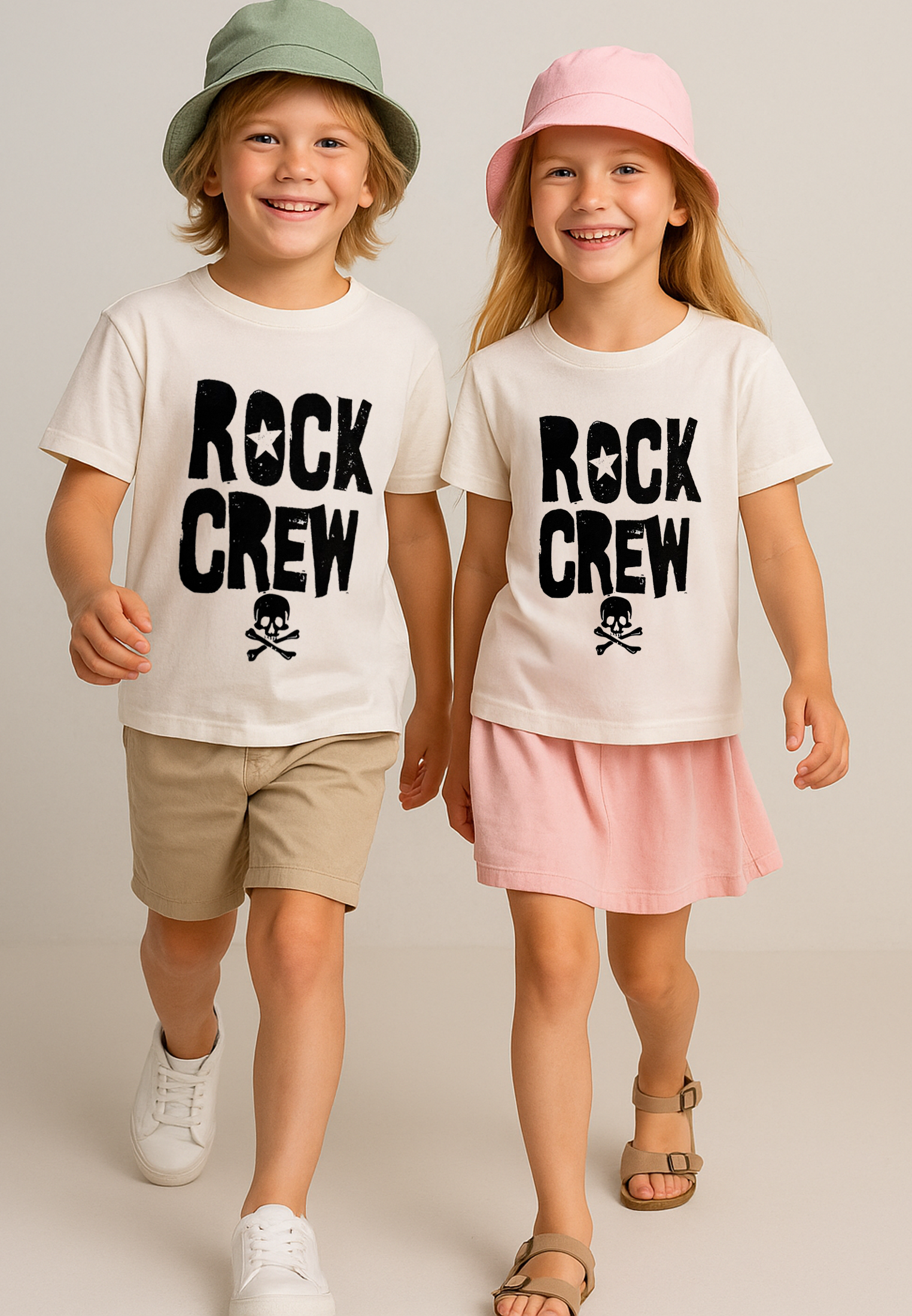 ROCK CREW T-SHIRT OFF WHITE