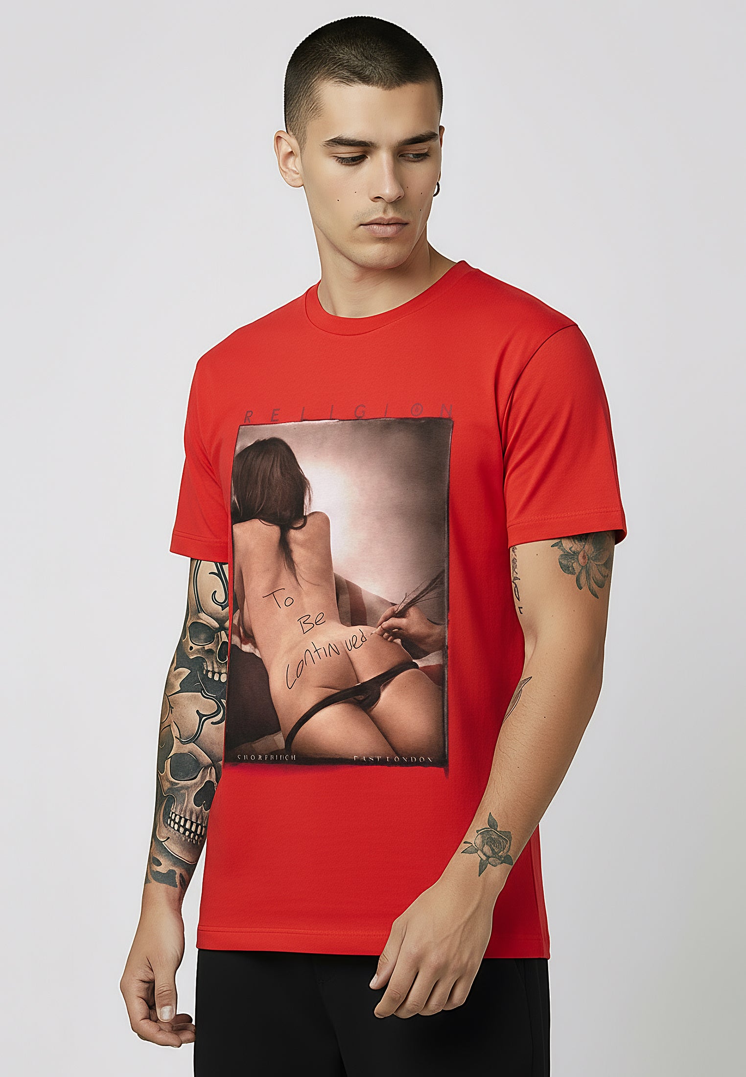 TO BE CONTINUED T-SHIRT BRIGHT RED