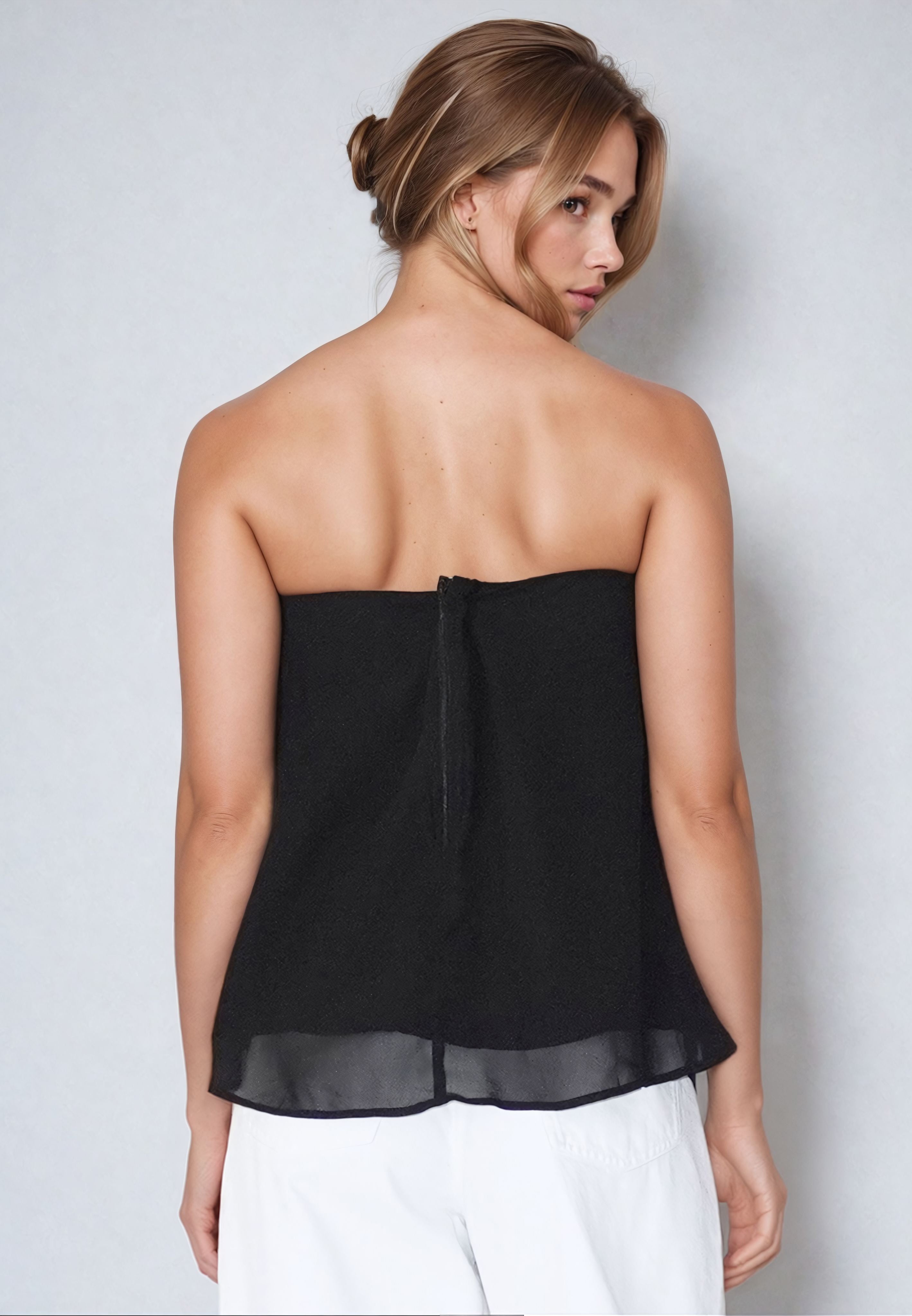 VESTA TOP BLACK