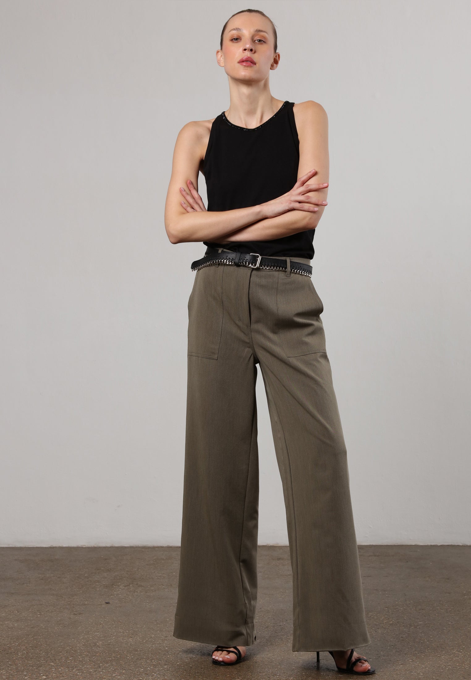 VISION TROUSERS TAUPE