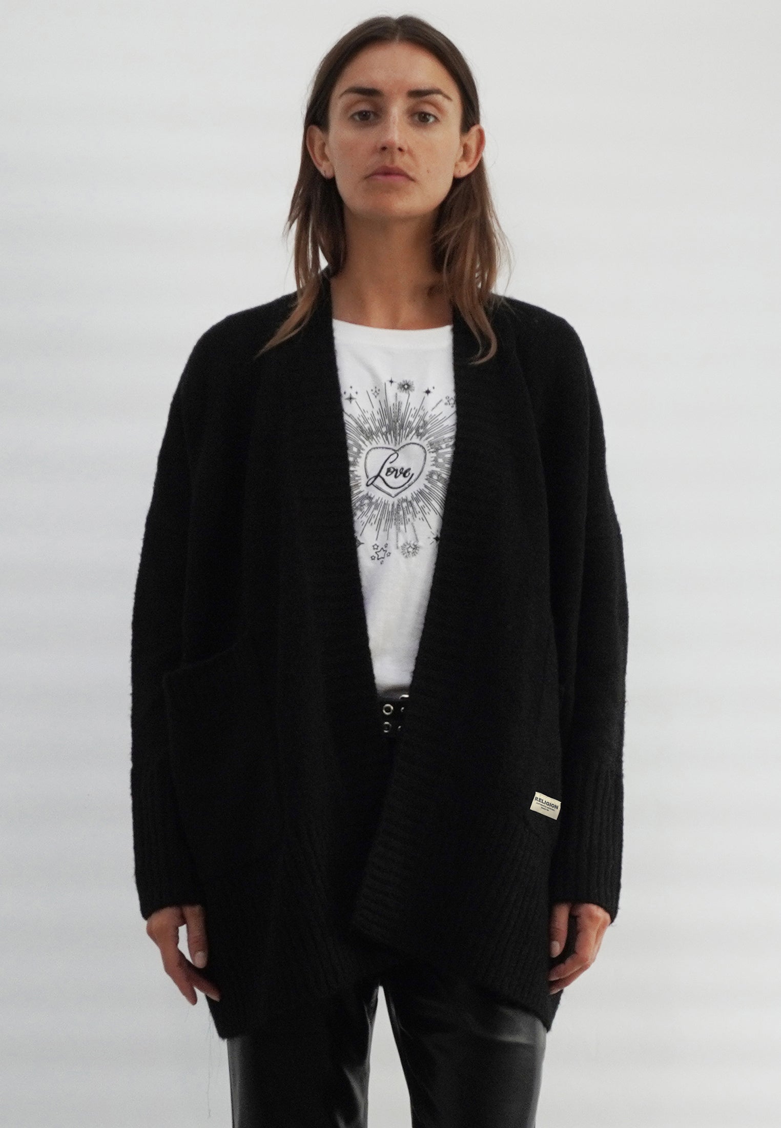 WILD CARDIGAN BLACK