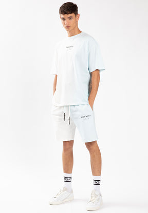 FADE T-SHIRT OFF WHITE &  ILLUSION BLUE