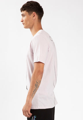 SKELETON CLOUDY T-SHIRT LAVENDER FOG