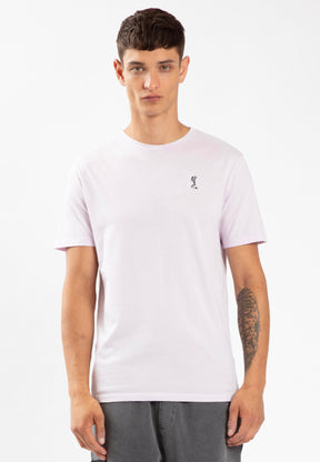 PANTHER SKULL T-SHIRT LAVENDER FOG