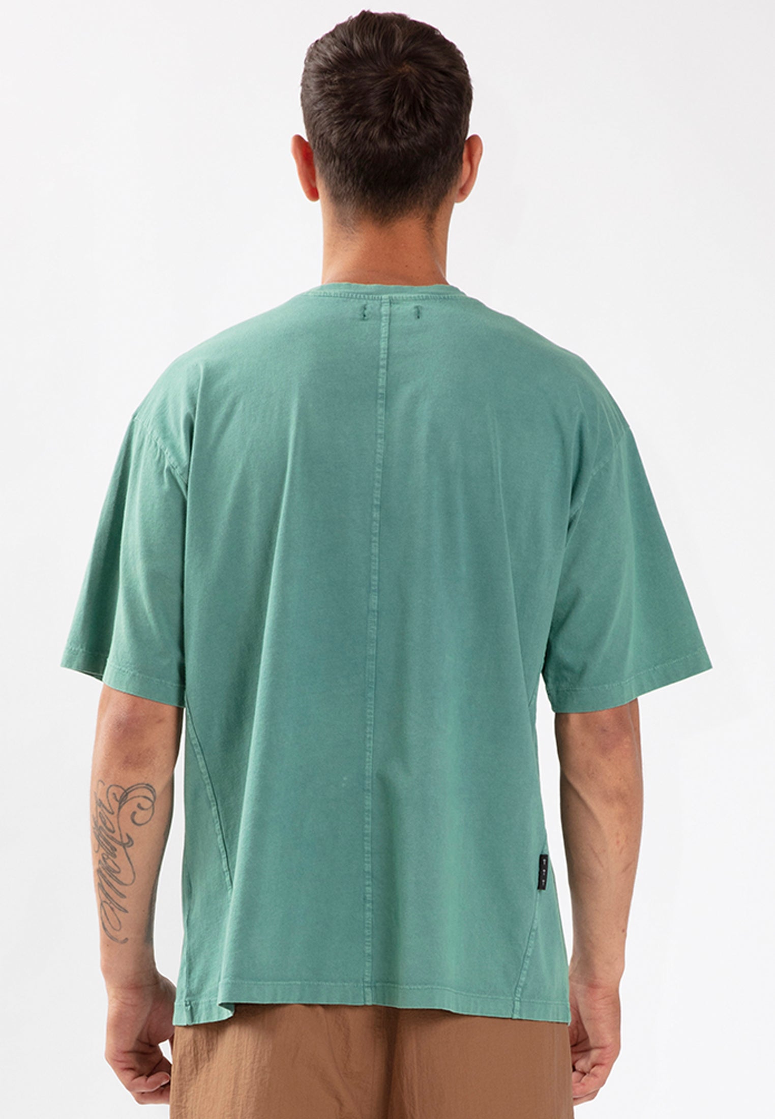 IRRIDESCENT T-SHIRT WASHED PINE