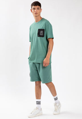 RECRUIT T-SHIRT WASHED PINE