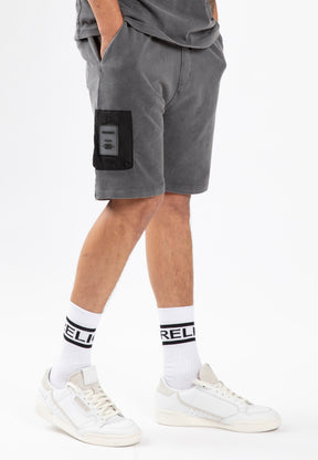 RECRUIT SHORTS WASHED CHARCOAL