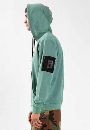 RECRUIT HOODIE WASHED PINE