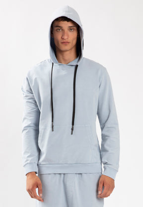 RECRUIT HOODIE WASHED ILLUSION BLUE