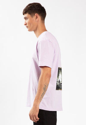RIOT T-SHIRT LAVENDER FOG