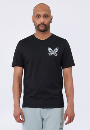 PAPILLON T-SHIRT BLACK