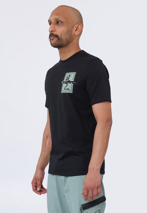 TEAR LABEL T-SHIRT BLACK