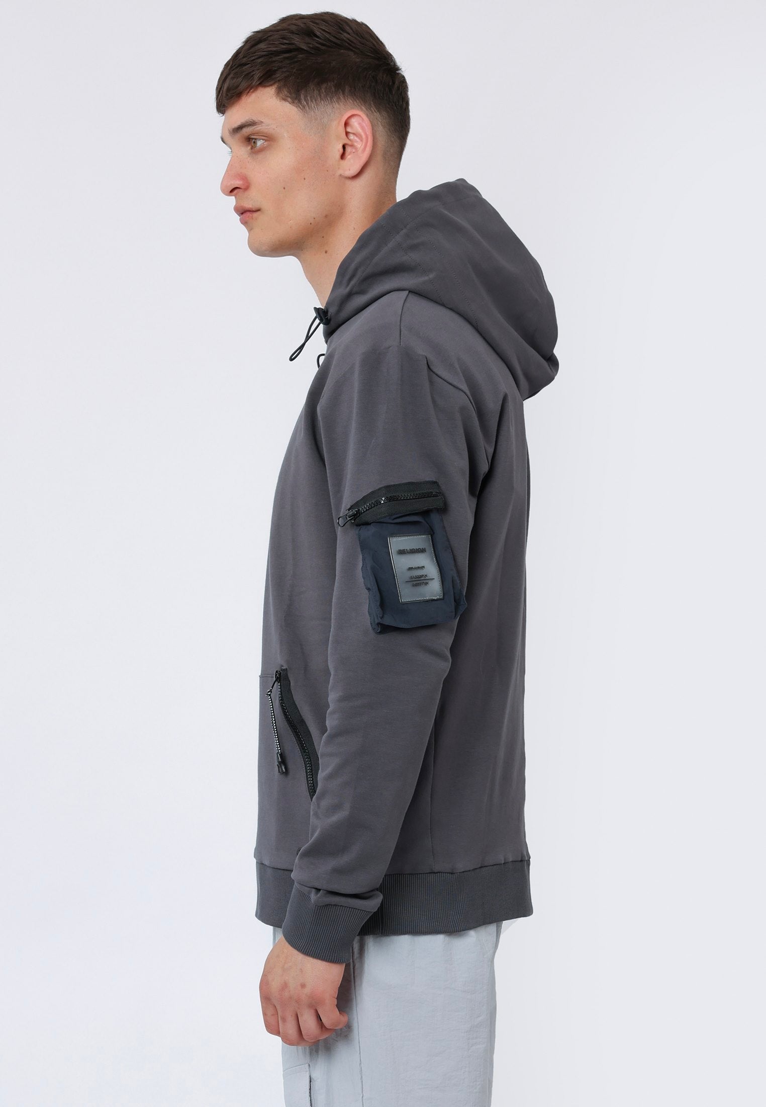 BENCH HOODIE BLACK OYSTER