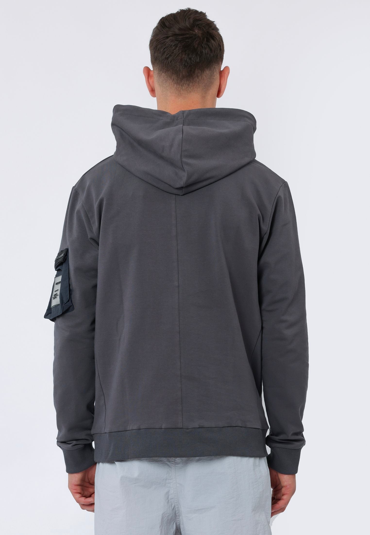 BENCH HOODIE BLACK OYSTER