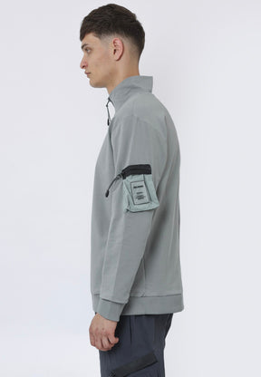 BENCH HALF ZIPS SOFT KHAKI