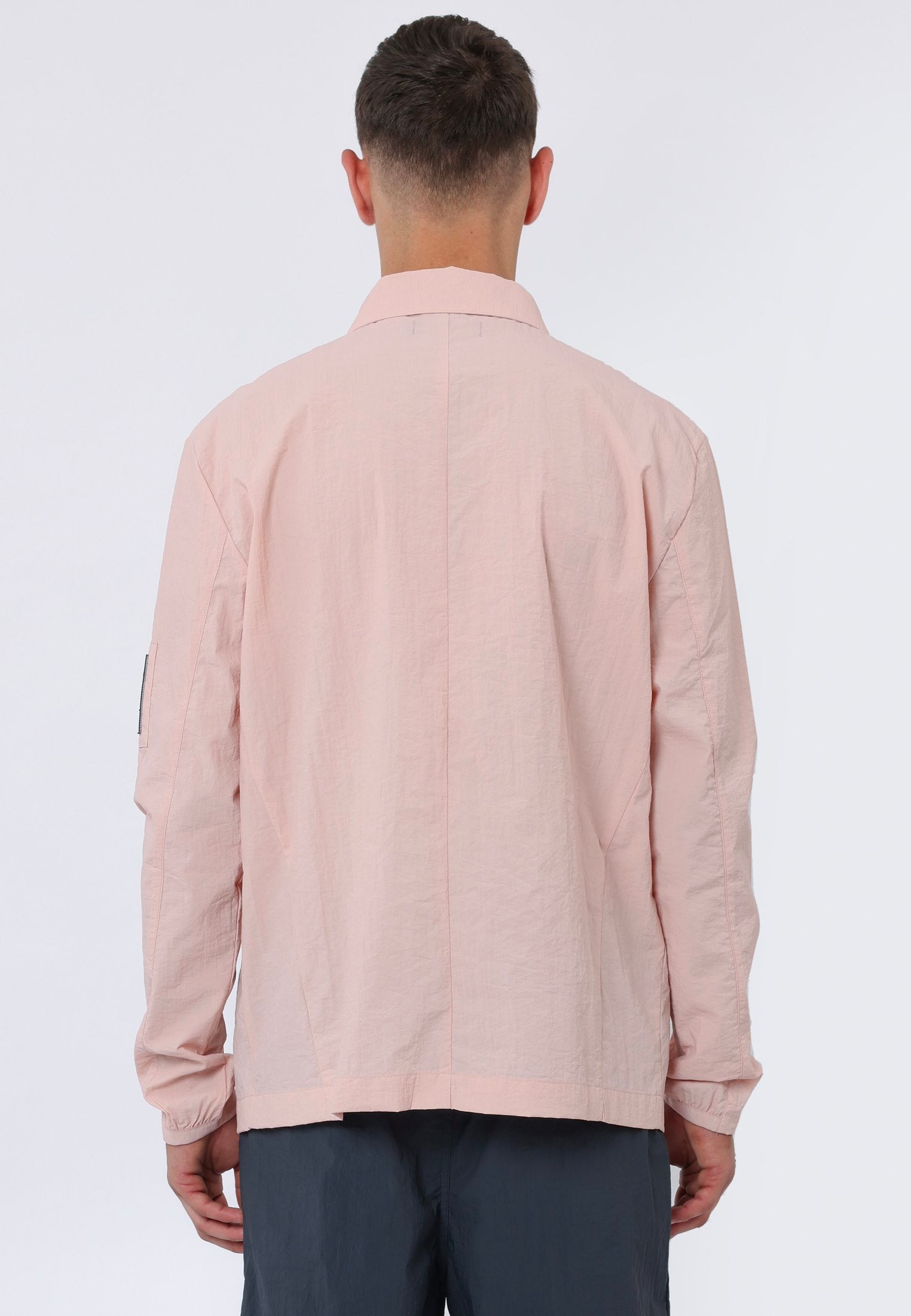 TERRACE OVERSHIRT PALE PINK
