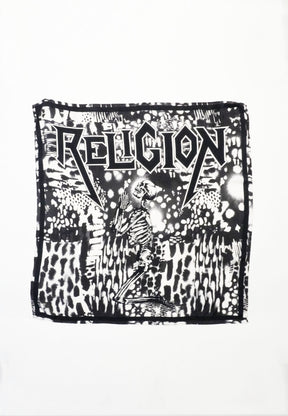 RELIGION Fusion Animal Print Scarf