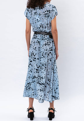 JADE DRESS BALLAD BLUE & LIGHT NAVY