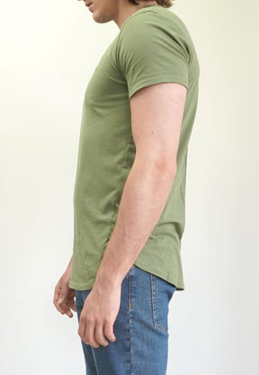 SWAG ORGANIC T-SHIRT DARK OLIVE