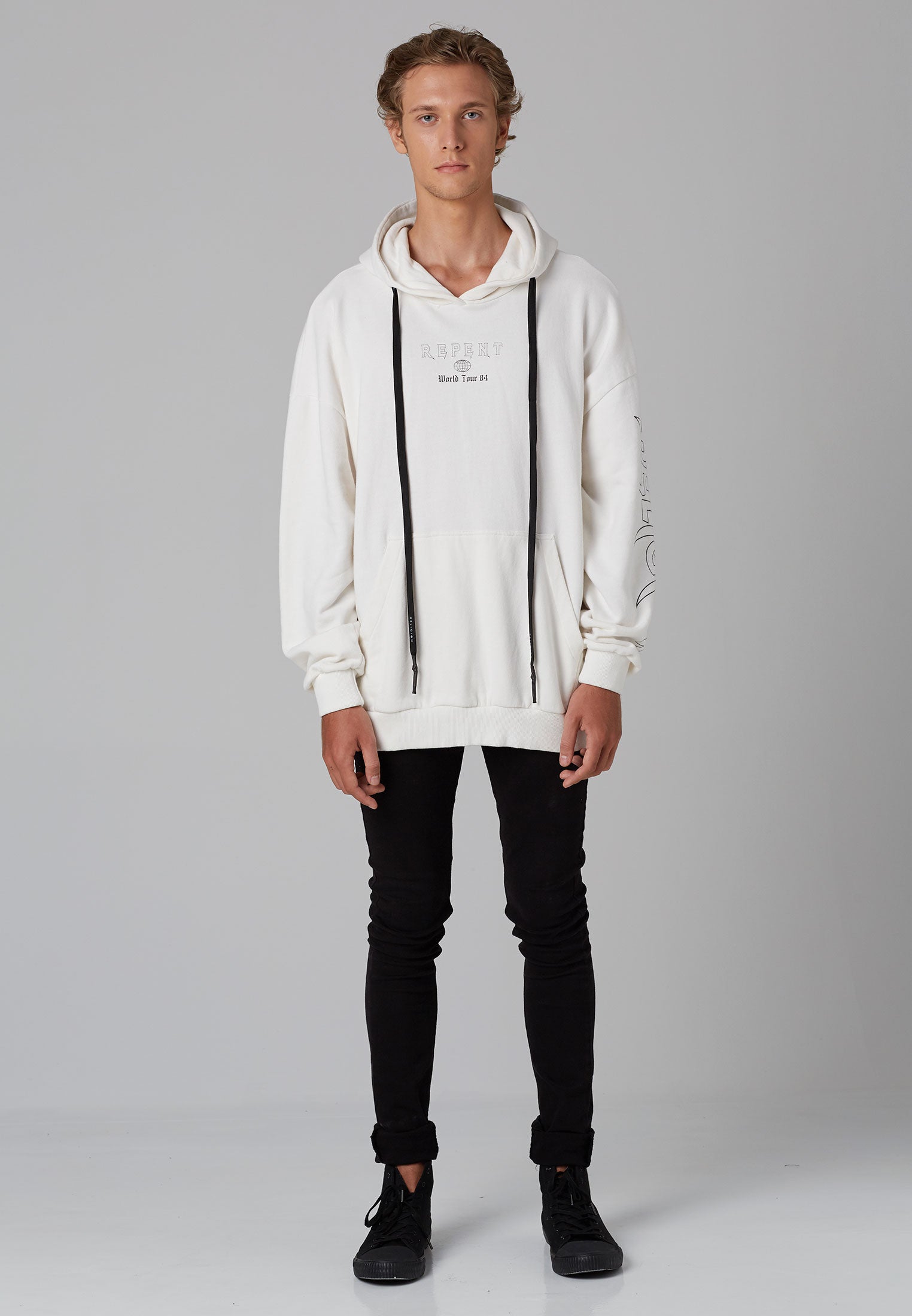 Off white hoodie classic clearance