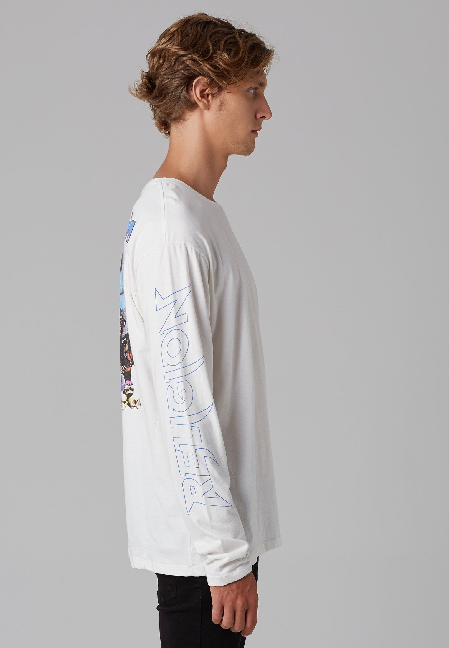 TAME THE BEAST LS T-SHIRT OFF WHITE