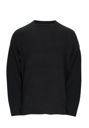 PLAIN KNIT BLACK