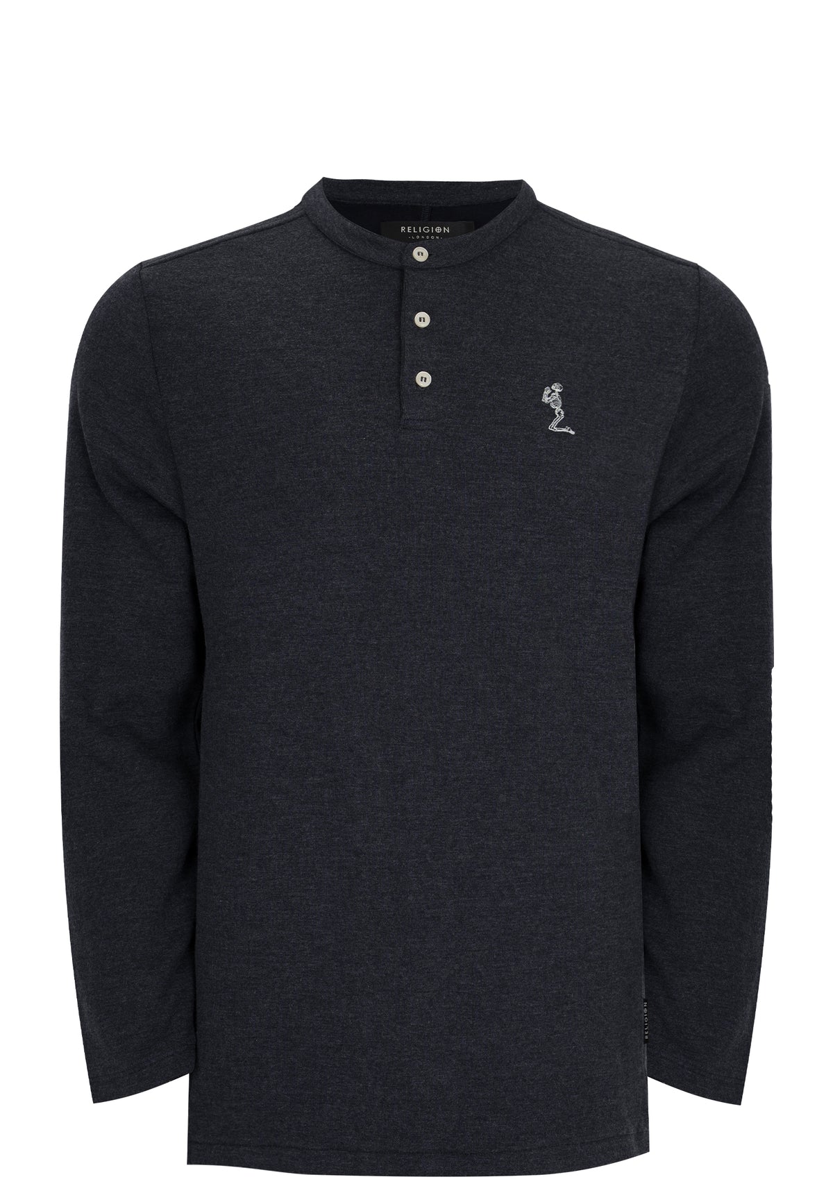 MIDNIGHT BUTTON UP POLO INK