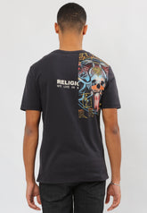 REAPER T-SHIRT WASHED BLACK